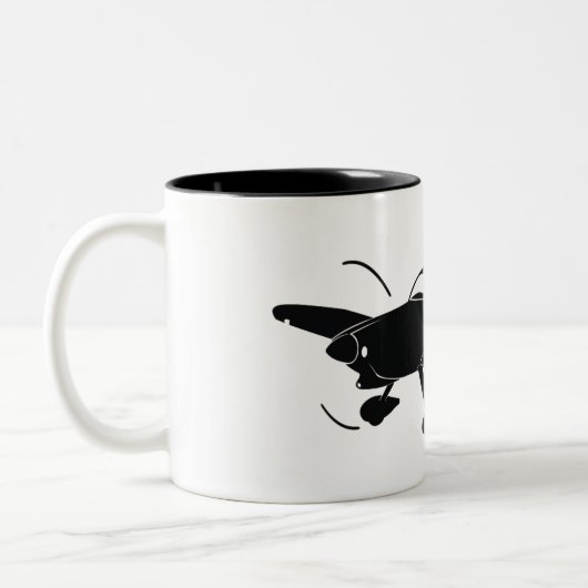 Packwagen RV-8 Zweifarbige Tasse (Links)