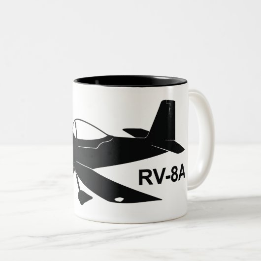 Packwagen RV-8A Zweifarbige Tasse (VorderseiteRechts)