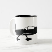 Packwagen RV-9A Zweifarbige Tasse (Vorderseite Links)