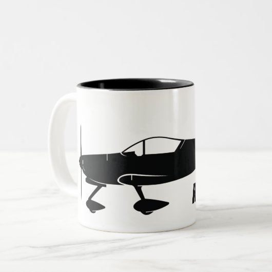 Packwagen RV-9A Zweifarbige Tasse (Vorderseite Links)