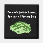 Pacman Frogs besser als Menschen? Magnet (Vorne)