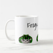 Pacman Frosch Kaffeetasse (Links)
