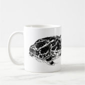 Pacman Tasse Schwarzweiss (Links)