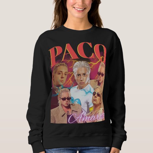 PACO Amaroso Retro Bootleg Collage T-Shirt  Sweatshirt (Vorderseite)