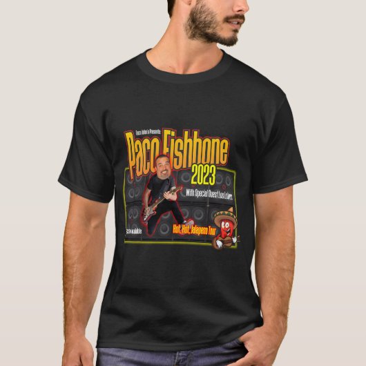 Paco im Konzert T-Shirt (Vorderseite)