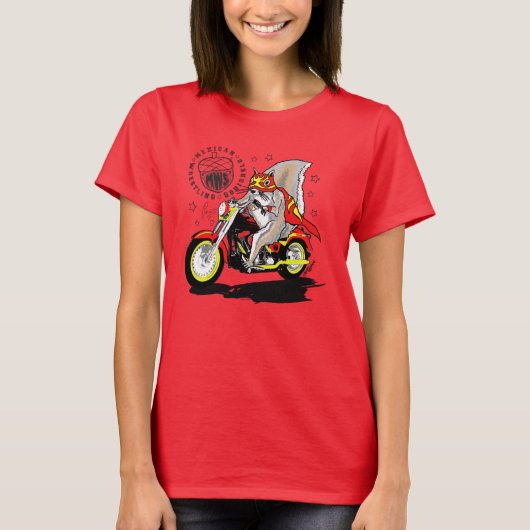 Paco Motorbike - Eichhörnchen aus dem mexikanische T-Shirt (Vorderseite)