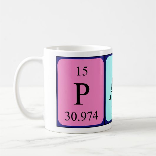 Paco Periodenname Tasse (Links)