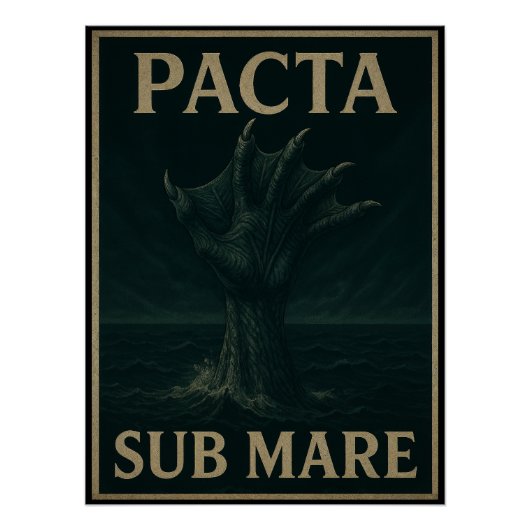 Pacta Sub Mare - Covenant of the Deep Poster (Vorderseite)