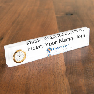 Pactiv Deskplate Namensplakette