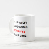 Pacu-Krankenschwester, phantastisch Kaffeetasse (Vorderseite Links)