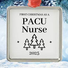 Pacu Nurse Christmas Ornament Aus Metall