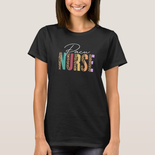 PACU Nurse Crew Cute Post Anesthesia Care Unit PAC T-Shirt (Vorderseite)