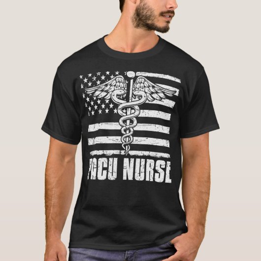 PACU Nurse Flag T-Shirt (Vorderseite)