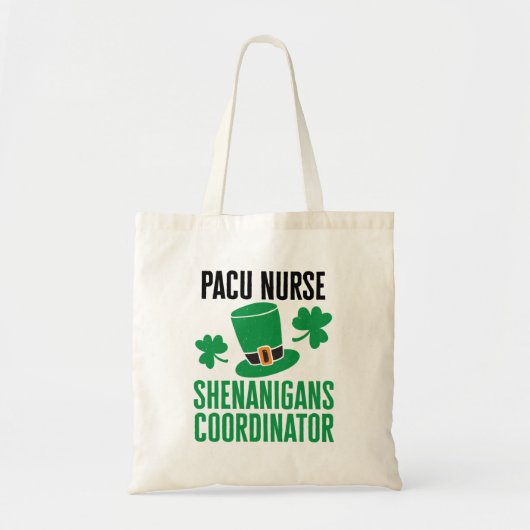 PACU Nurse St Patricks Day Shenanigans Koordinator Tragetasche (Vorne)