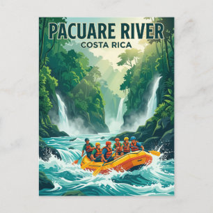 Pacuare Fluss Costa Rica Postkarte