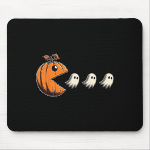 Pacween Lustiger Halloween-Kürbis-Geist-Chomp-Game Mousepad