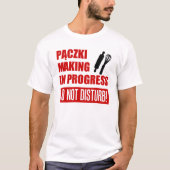 Paczki-Aktion im Gange T-Shirt (Vorderseite)