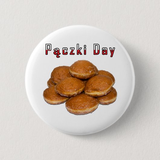 Paczki Day Button (Vorderseite)