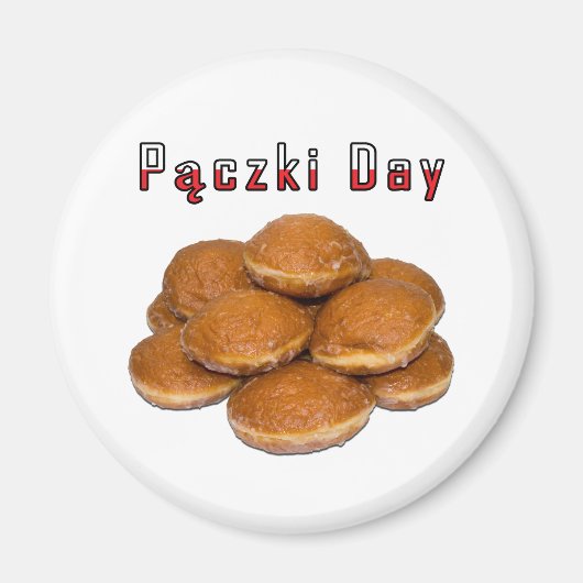 Paczki Day Magnet (Vorne)