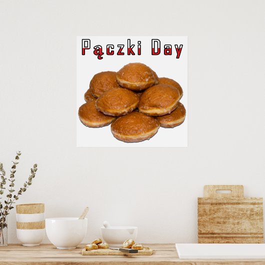Paczki Day Poster (Küche)