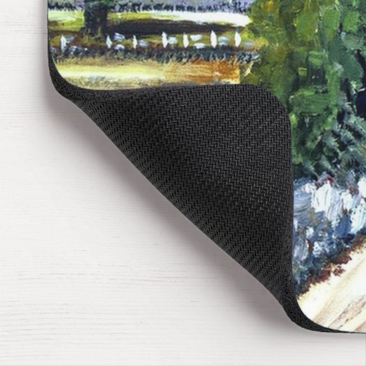 Pad der bemalten Landschaftsmousine Mousepad (Ecke)