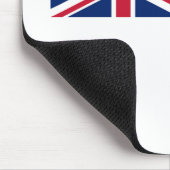 Pad für die Flagge des britischen Antarktis-Gebiet Mousepad (Ecke)