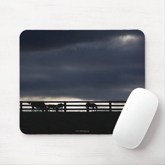 Pad für Pferdeschwalbe Mousepad (Mit Mouse)
