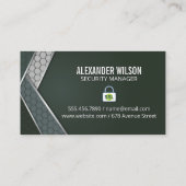 Pad Lock SSL | Sicherheitsmanager Visitenkarte (Rückseite)