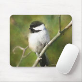 Pad mit schwarzer Kappe Mousepad (Mit Mouse)