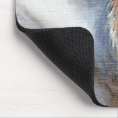 Pad mit schwarzer Kappe Mousepad (Ecke)