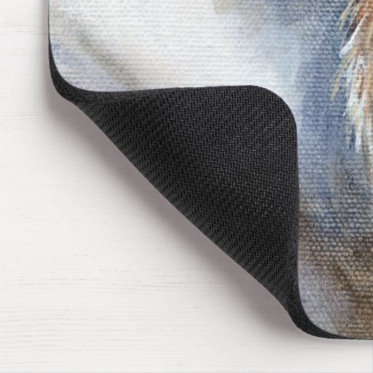 Pad mit schwarzer Kappe Mousepad (Ecke)