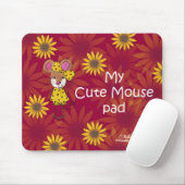 Pad "Niedliche Maus" Mousepad (Mit Mouse)