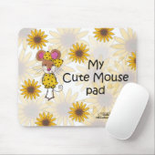 Pad "Niedliche Maus" Mousepad (Mit Mouse)