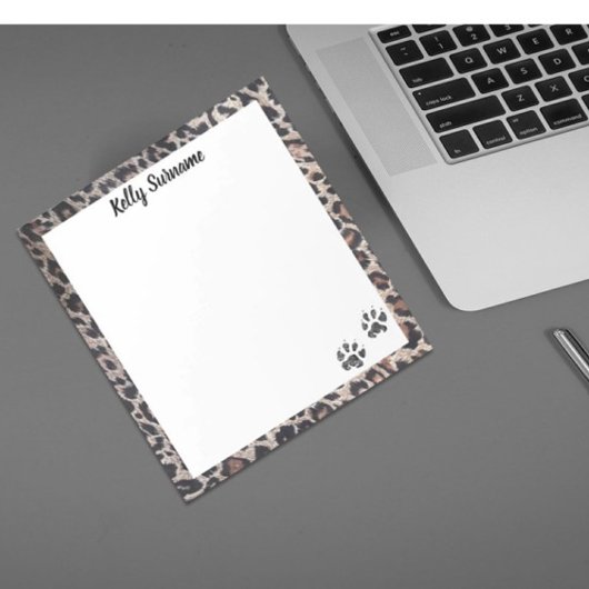 Pad Print! Cat Theme personalisierte Notizblock