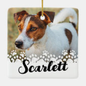 Pad Print Pet Benutzerdefiniertes Foto Keramikornament (Rückseite)