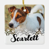 Pad Print Pet Benutzerdefiniertes Foto Keramikornament (Vorderseite)
