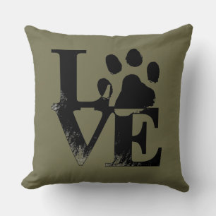 Pad Print Throw Pillow Kissen