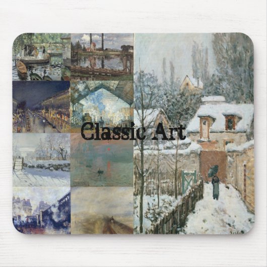 Pad-Schaum: Model: Known Artist Work (Painting) Mousepad (Vorne)