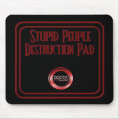 Pad-Spaß-Maus-Pad für gestohlene Personen Mousepad (Vorne)