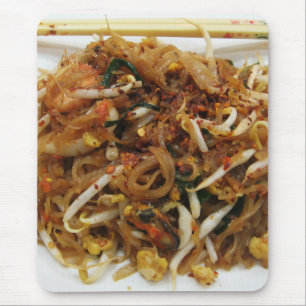 Pad Thai [ผัดไทย] thailändisches Street Food Mousepad