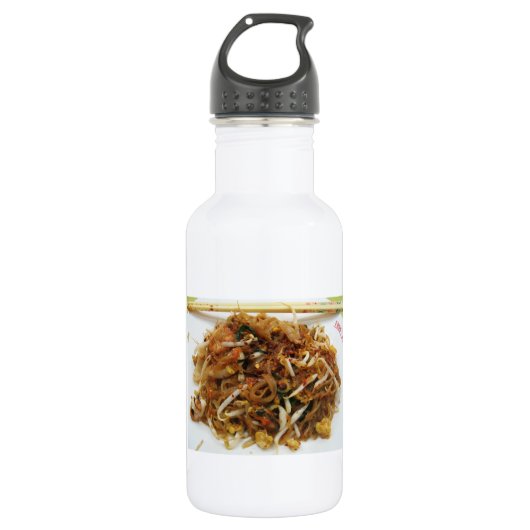 Pad Thai [ผั ด ท ย] Thailand Street Food Edelstahlflasche (Vorderseite)