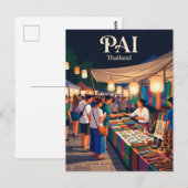 Pad Thai Postkarte (Vorne/Hinten)