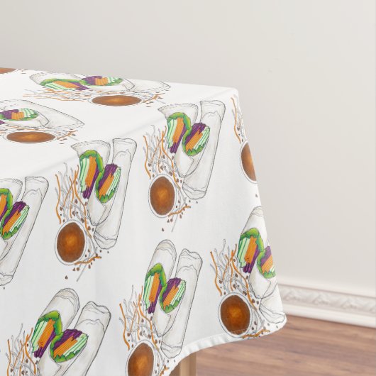 Pad Thai Summer Rolls Food Festival Restaurant Tischdecke (Beispiel)