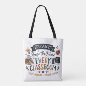 Pädagogen gestalten die Zukunft Tasche (Rückseite)