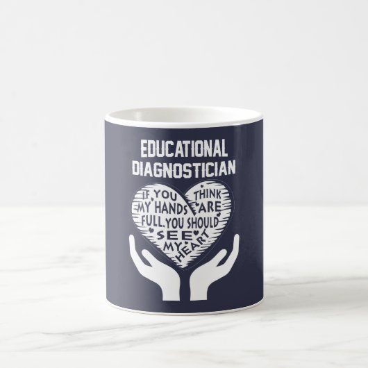Pädagogischer Diagnostiker Kaffeetasse (Mittel)