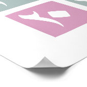 Pädagogisches Arabisches Zahlenposter Poster (Ecke)