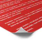 Pädagogisches KWANZAA-Poster 7 Grundsätze, Symbole Poster (Ecke)