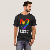 Padam Padam - Lgbtq+ Pride Month - Heartbeat Padam T-Shirt (Vorne ganz)