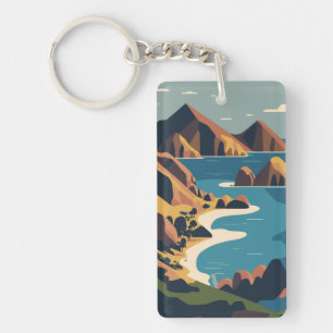 Padar Island Indonesien Schlüsselanhänger
