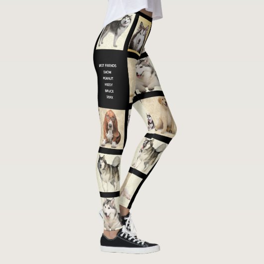 Pädchen-Leggings für 9 Fotomodelle anpassen Leggings (Rechts)